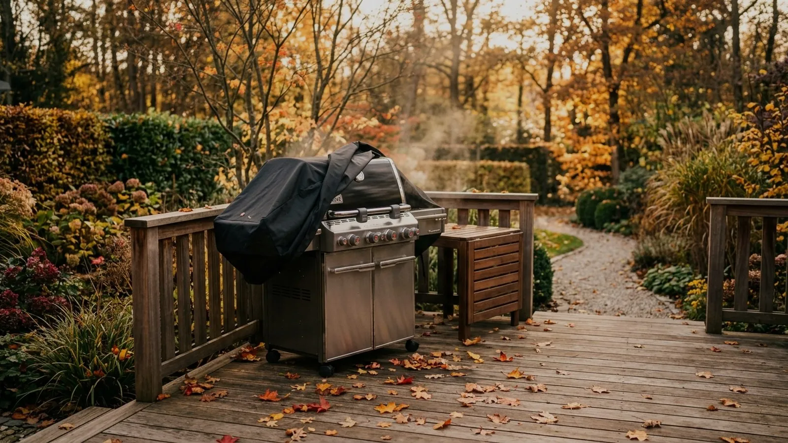 Sauberer Gasgrill mit aquatec ALLESKLAR