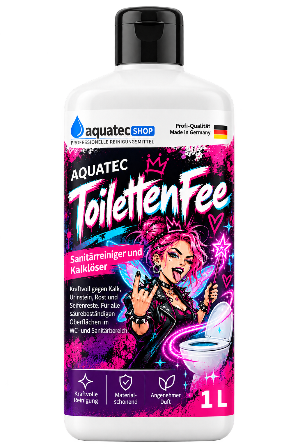 AQUATEC Toilettenfee 1 L – Design Rockig
